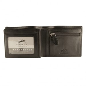 Mancini Men’s RFID Secure Wallet with Coin Pocket 2010135 - Image 4
