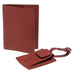 Mancini RFID Secure Passport Wallet with Luggage Tag - 2500101 - Image 1