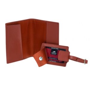 Mancini RFID Secure Passport Wallet with Luggage Tag - 2500101 - Image 4
