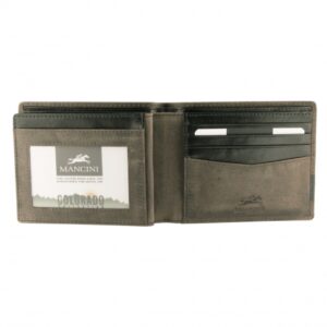 CLASSIC MEN'S WALLET WITH IDENTIFICATION CARD WINDOW - Image 2