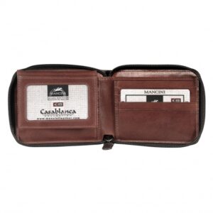 Mancini Men’s Zippered Wallet with Removable Passcase 8700159 - Image 4