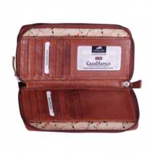 Mancini RFID DOUBLE ZIPPY CLUTCH Product # 8700167 - Image 5