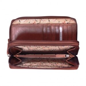 Mancini RFID DOUBLE ZIPPY CLUTCH Product # 8700167 - Image 4