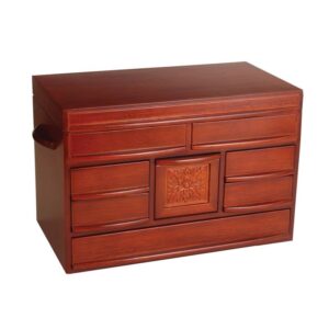 Empress Wooden Jewelry Box 876-F09 - Image 1