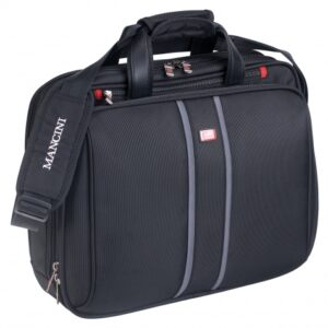 Mancini Compucase3 Triple Compartment Briefcase for Laptop and Tablet 91823 - Image 1