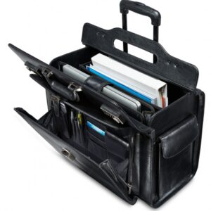 Mancini Deluxe Wheeled Catalog Case 95475 Black - Image 5