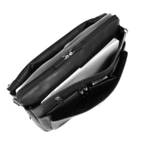 Mancini Triple Compartment RFID Secure Briefcase 98236 - Image 4