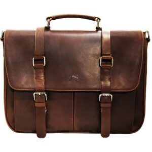 Mancini Single Compartment Briefcase for 15'' Laptop 99-5464