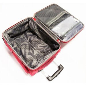 Mancini Feather Lite 20” Carry on Luggage L610-20 - Image 5