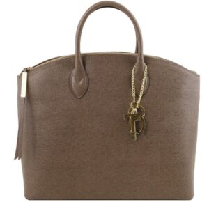 TUSCANY LEATHER LARGE SAFFIANO TOTE -TL141229 - Image 2